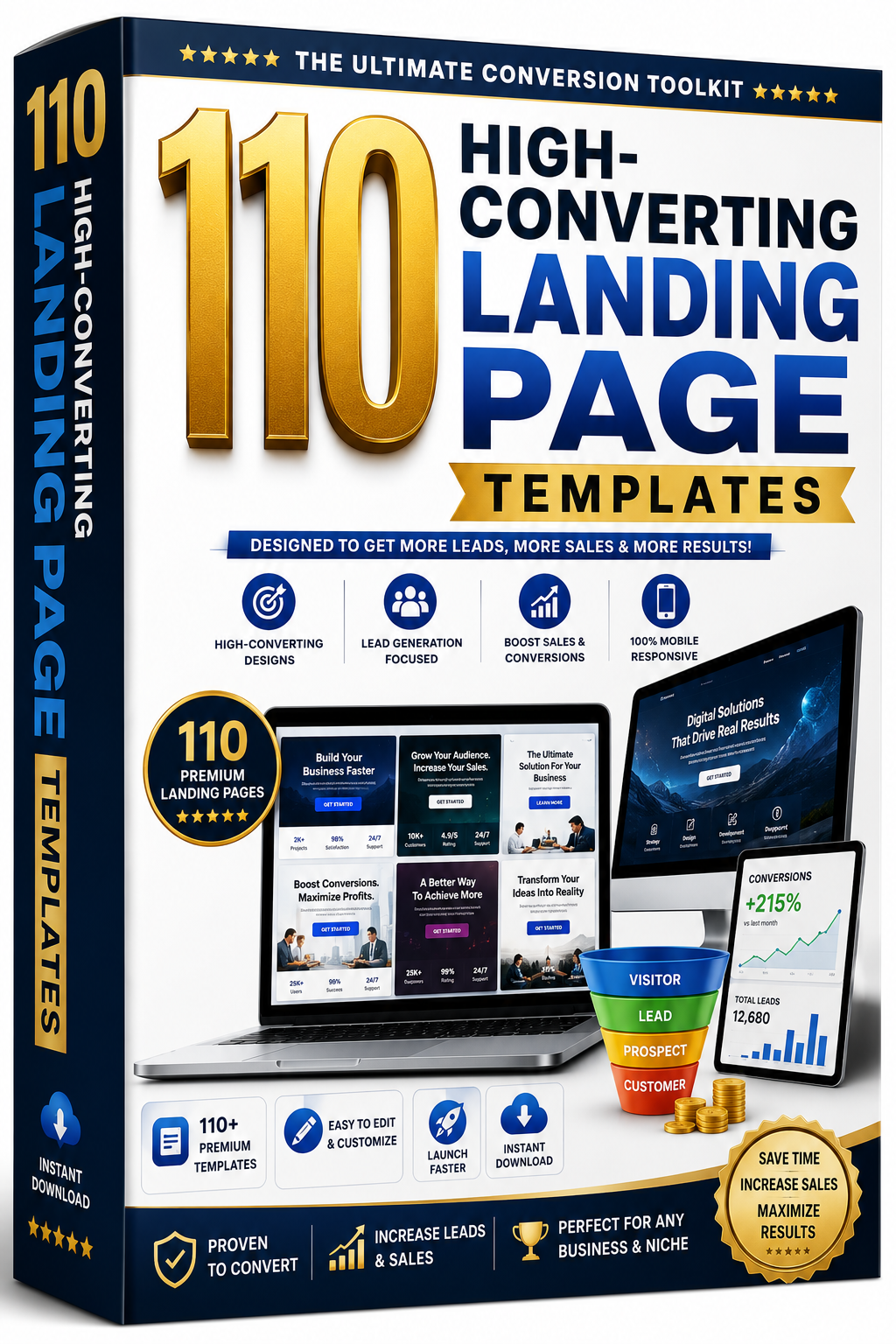 110 High-Conversions Landing Page