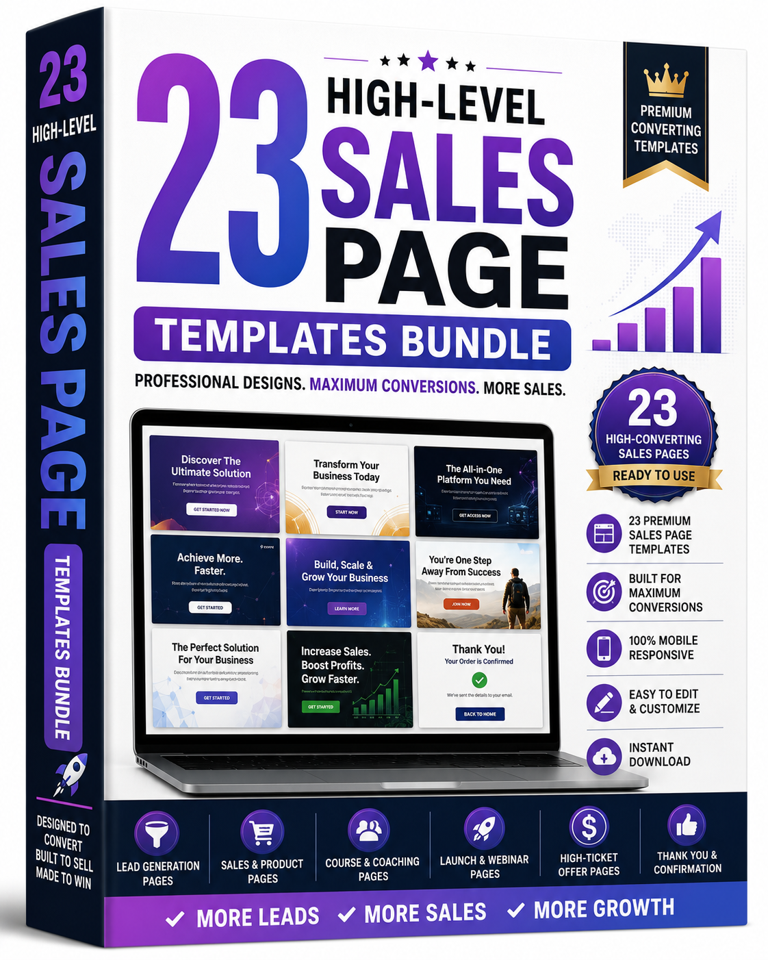 23 High-level Sales Page