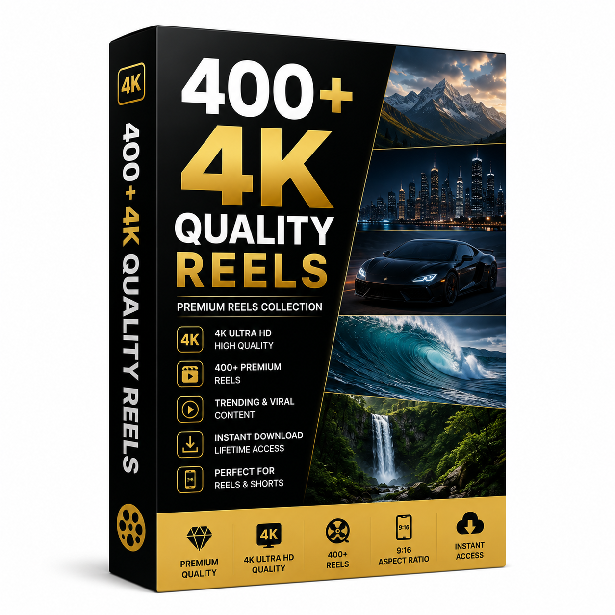 400+ 4k Quality Reels