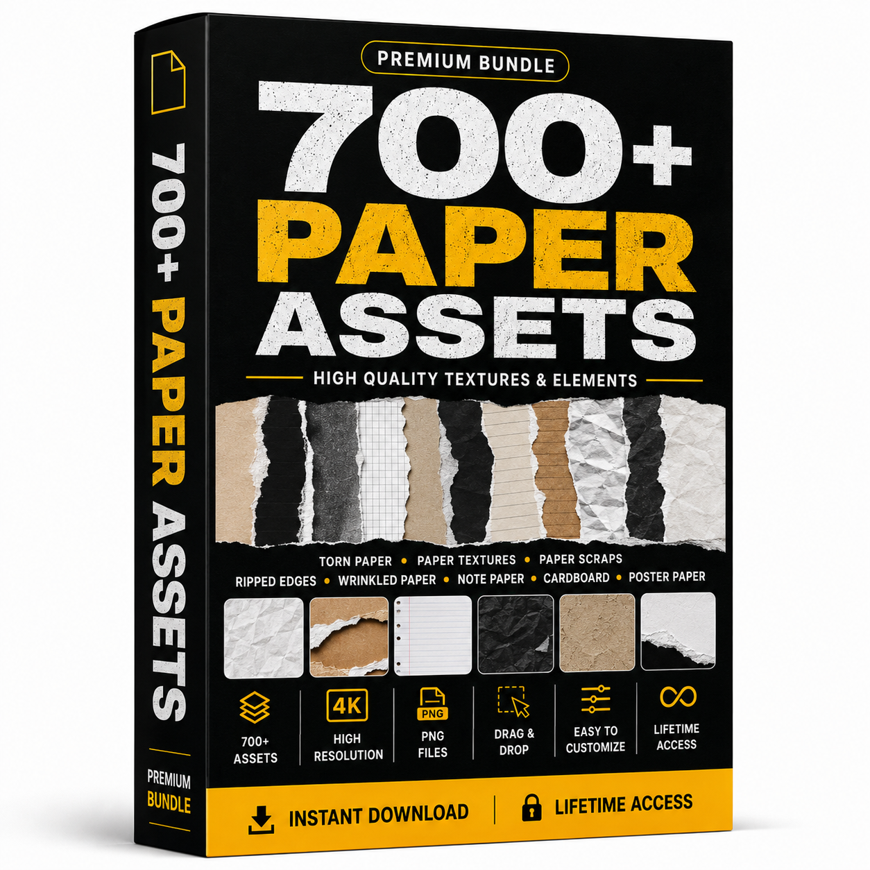 700+ PAPER ASSETS