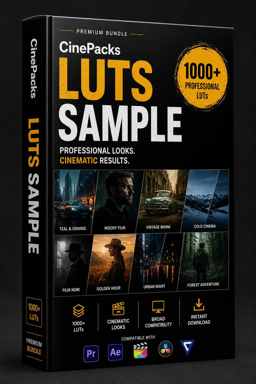 CinePacks LUTS SAMPLE