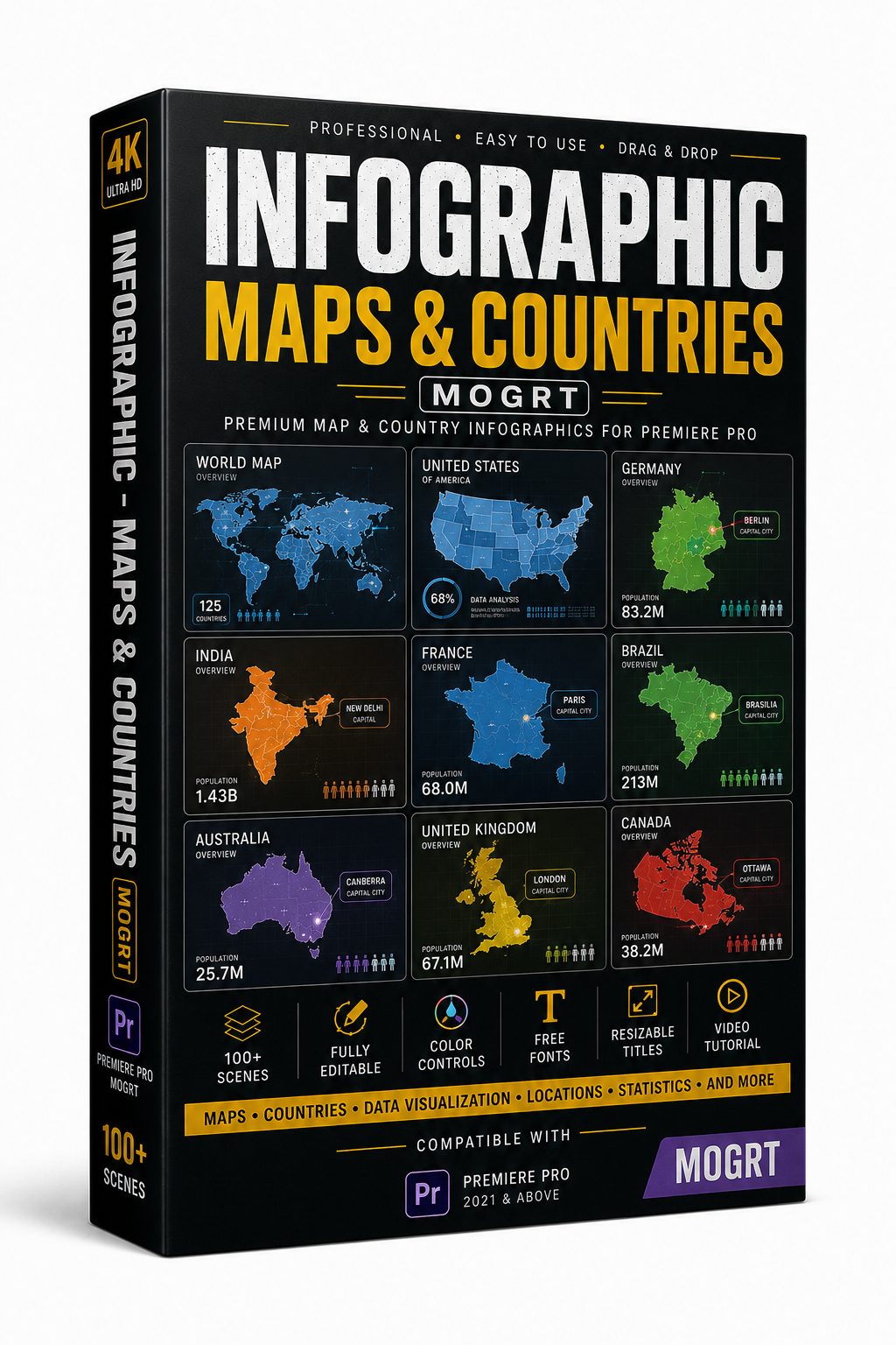 Infographic – Maps And Countries MOGRT