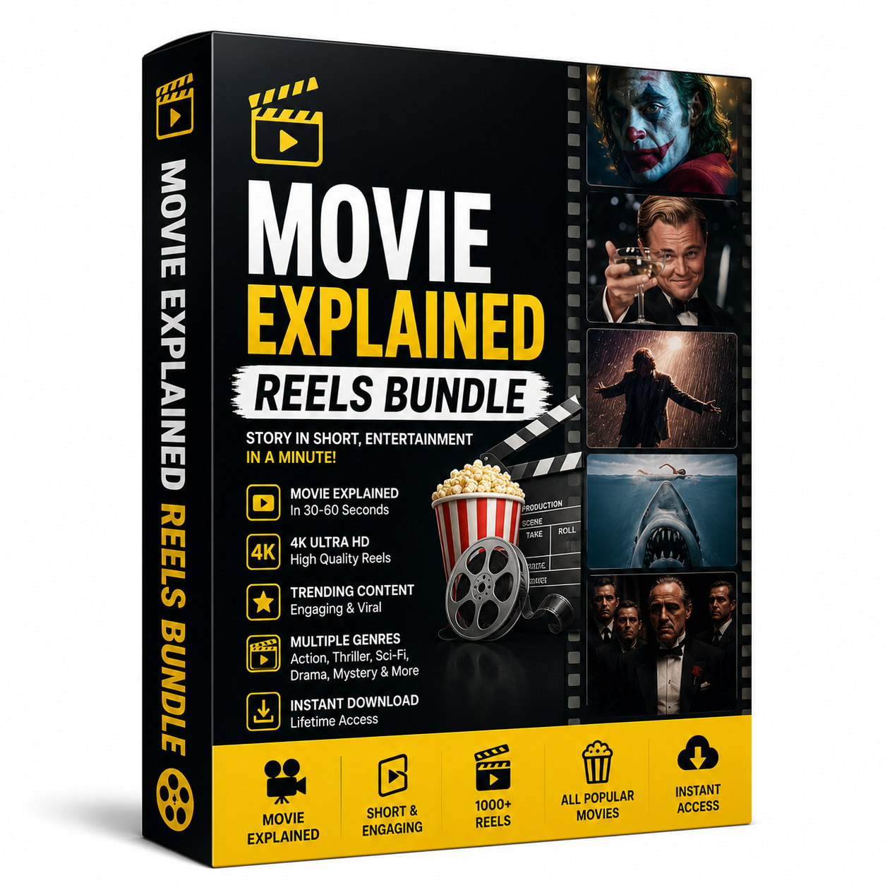 Movie Explained Reels Bundle
