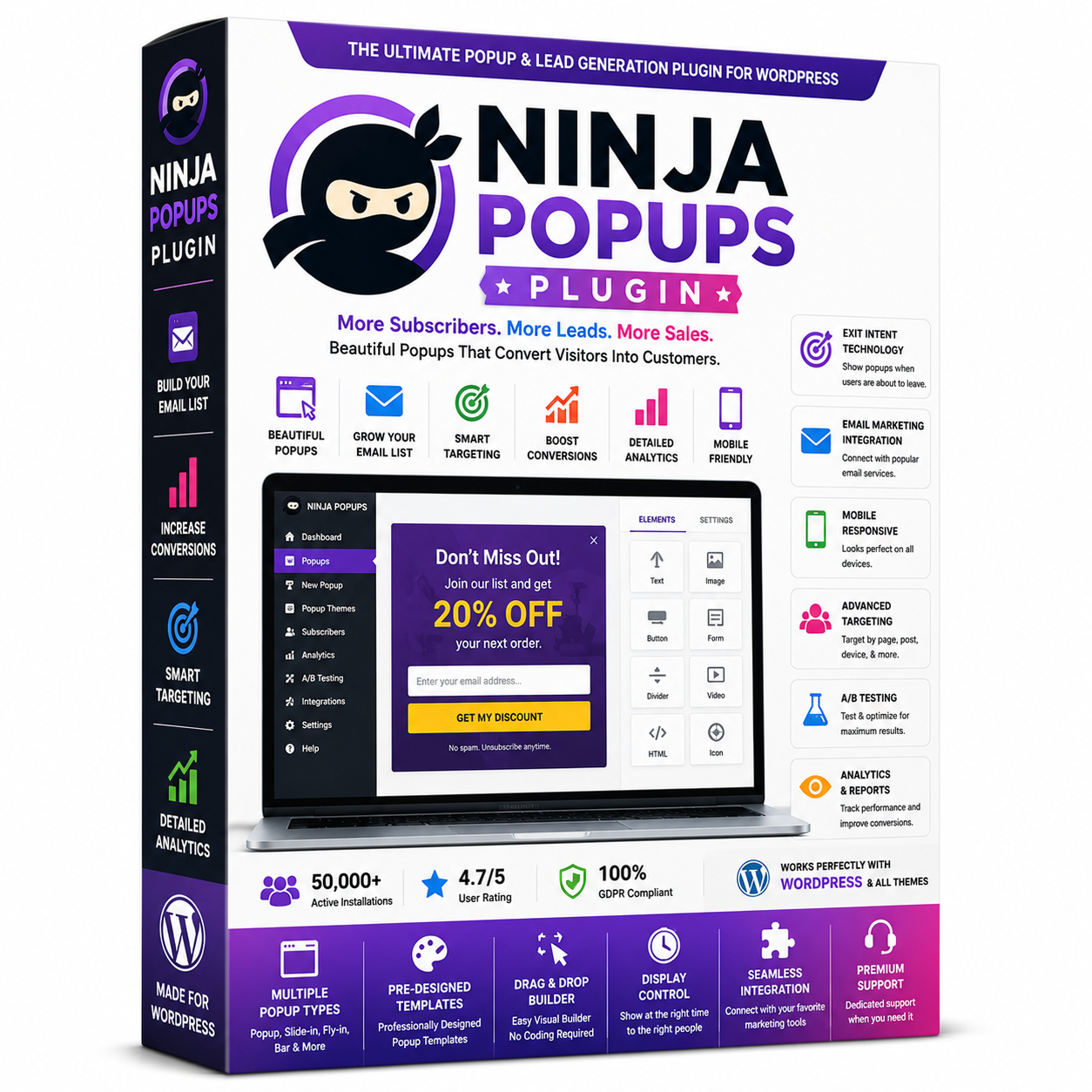 Ninja Pop-ups Pluggin