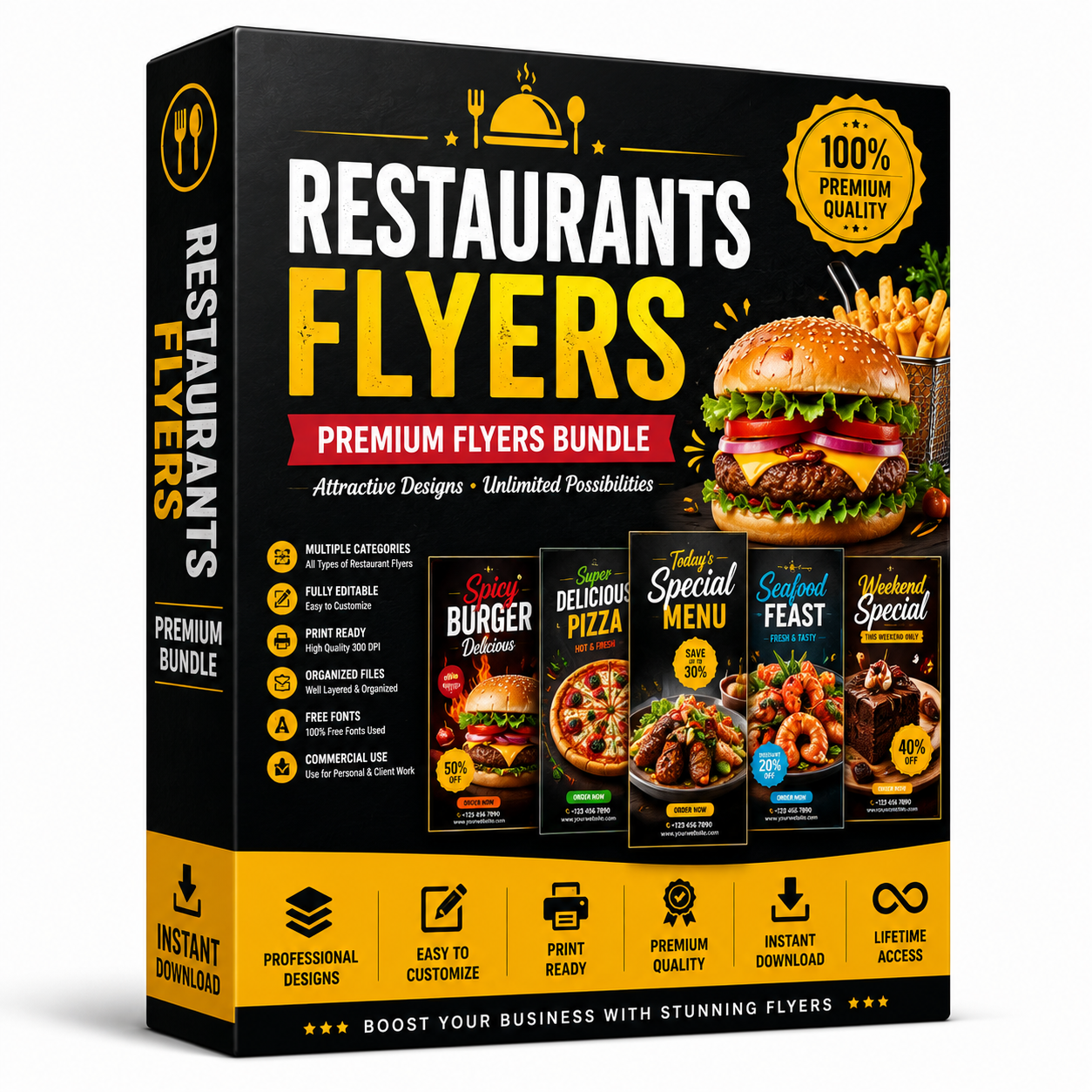 Restaurants Flyers